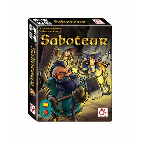 Juego de cartas Saboteur Básico de Mercurio Distribuciones