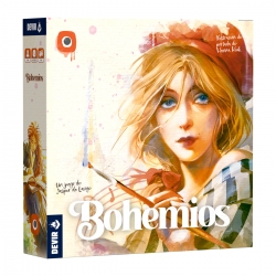 Bohemians card game from Devir (Spanish)