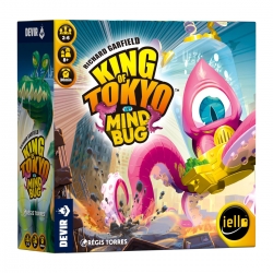 King of Tokyo: Mindbug board game from Devir (Spanish)