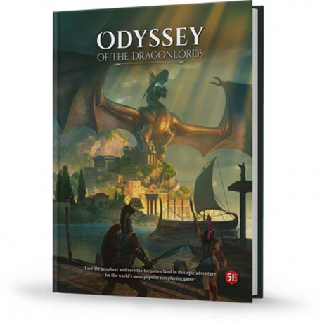 Odyssey of the Dragonlords: Hardcover adventure book (Inglés)