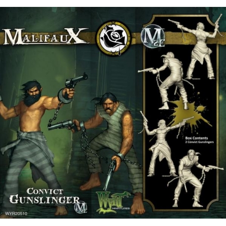 Malifaux 2E: Outcasts - Convict Gunslinger (2)