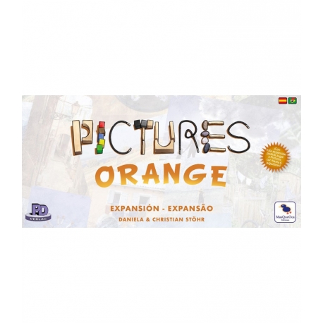 Pictures Orange Board Game Expansion by MasQueOca