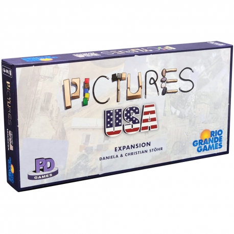 Pictures USA Expansion Board Game (English/German)