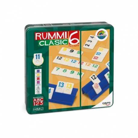 the Cayro Rummi Classic 6 Players board game (Spanish)