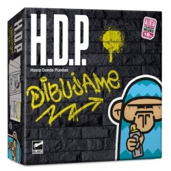 Juego de cartas H.D.P. Dibújame de Buro De Juegos