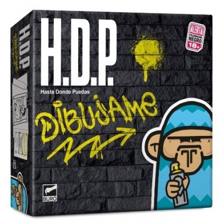 Juego de cartas H.D.P. Dibújame de Buro De Juegos