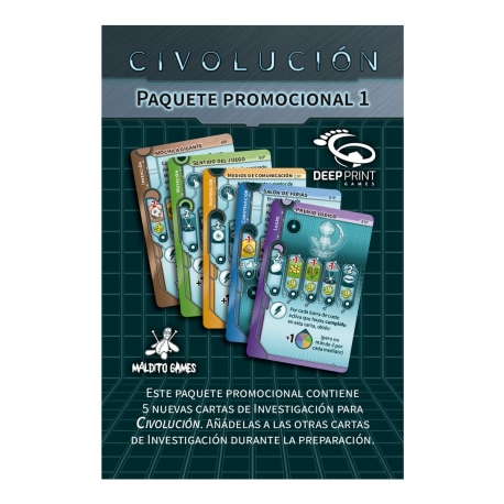 Civolution Promotional Pack from Maldito Games (Spanish)