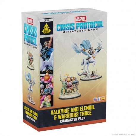 Marvel Crisis Protocol Valkyrie and Warriors three (Multiidioma)