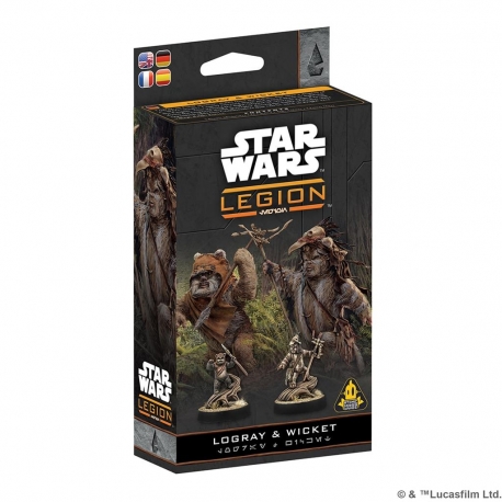 Star Wars Legion Logray & Wicket (Multilingual)