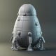 BattleTech Overlord C-class Map Scale DropShip (English)