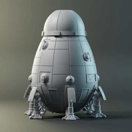 BattleTech Overlord C-class Map Scale DropShip (English)