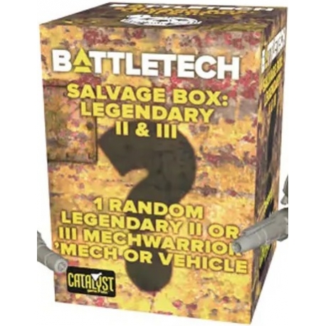 BattleTech Salvage Box Mercenaries Legendary POP (English)