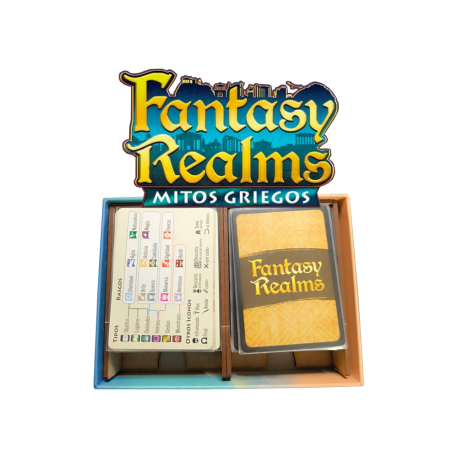 Compatible insert for Compatible insert for MITOS GRIEGOS - FANTASY REALMS board game by Without Mess