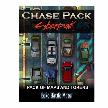 Chase Pack Cyberpunk Pack Of Maps And Tokens (English)
