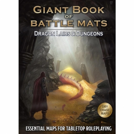 Dragon Lairs & DungeonsA Giant Book of Battle Mats (English)
