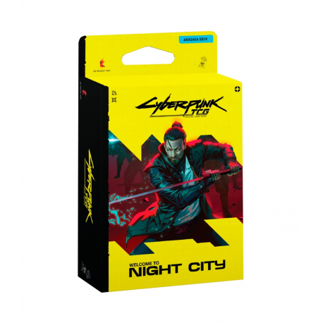 Starter Deck Display Embracing Power Welcome to Night City (Inglés)