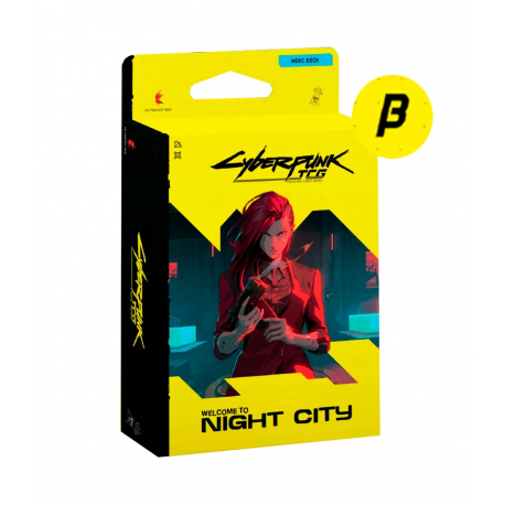 Starter Deck Display The Heist Welcome to Night City Beta (English)