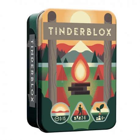 Board game Tinderblox from Maldito Games