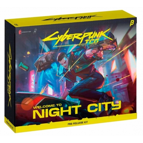 Cyberpunk TCG - Prerelease Kit Welcome to Night City BETA (Inglés)