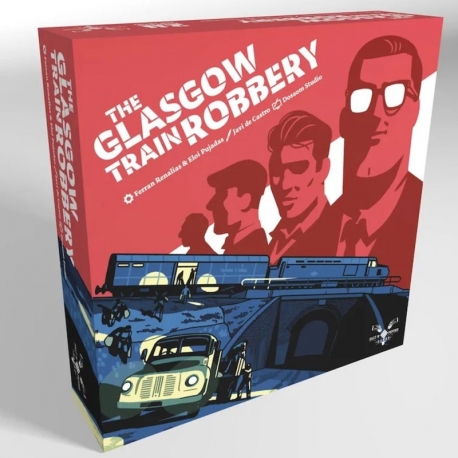 The Glasgow Train Robbery board game from Salt & Pepper Games (Spanish)