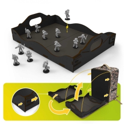 Green Stuff World Foldable tournament tray for Army Transport Backpack