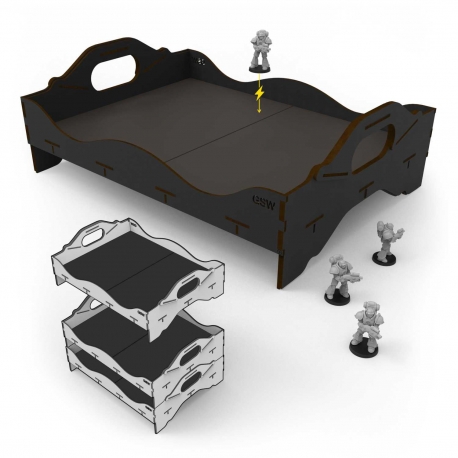 Green Stuff World Stackable tournament tray 420mm