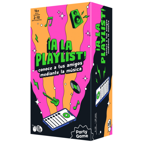 Party board game "To the playlist!" by Big Potato Games