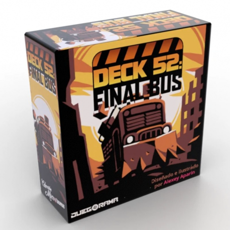 Deck 52 Final Bus (Spanish) card game by Juegorama