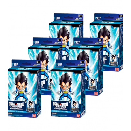 Dragon Ball Super Card Game - Fusion World FS07 Starter Deck Display (6 Decks) (Inglés) de Bandai TCG