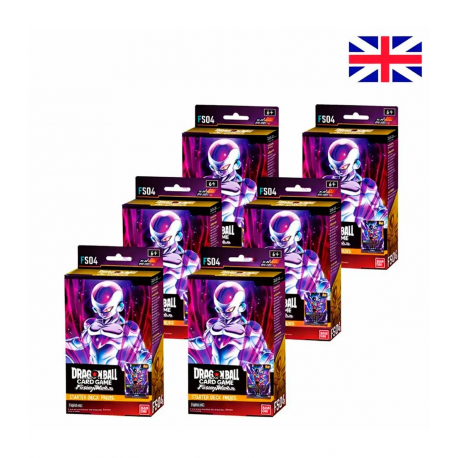 Dragon Ball Super Card Game - Fusion World FS04 Starter Deck Display (6 Decks) (English) from Bandai TCG