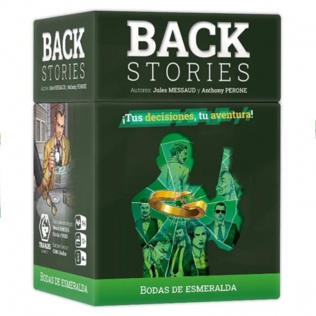 Juego de cartas Back Stories 2: Boda de Esmeralda de Tranjis Games