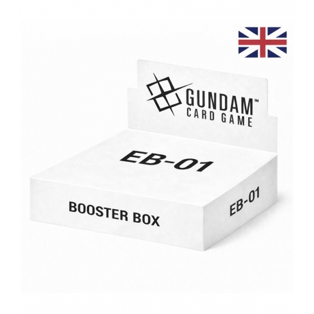 Gundam Card Game Booster Box Display EB-01 (24 Sobres) (Inglés) de Bandai TCG