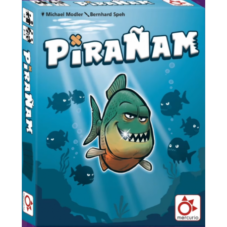 Piranha card game by Mercury (Spanish)