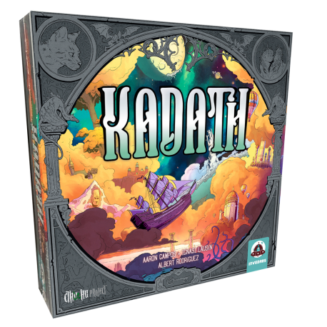 Juego de mesa de estrategia Kadath de Invedars