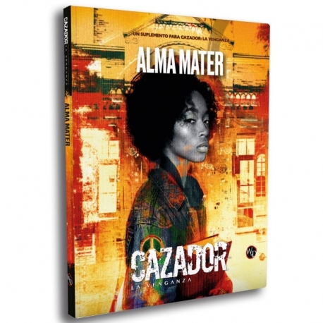 the Hunter: The Revenge - Alma Mater role-playing book from Nosolorol (Spanish)