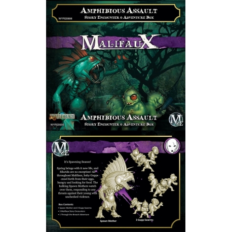 Malifaux 2E: Amphibious Assault Story Encounter & Adventure Box (4)