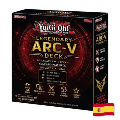 Yu-Gi-Oh! TCG Legendary Arc-V Deck (Spanish)