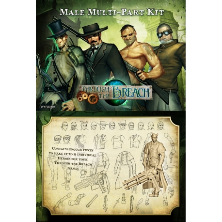 Through the Breach RPG: Male Multi-Part Kit