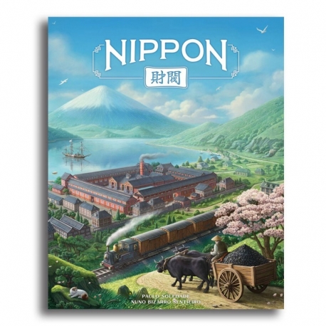 Nippon: Zaibatsu board game from Maldito Games. (Spanish)