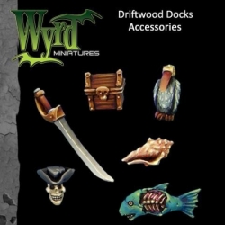 Malifaux: Accessories - Base Inserts Driftwood Docks Accessories