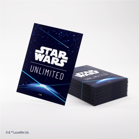 Star Wars Unlimited Art Sleeves Card Back Blue