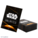 Star Wars Unlimited Art Sleeves Card Back Orange