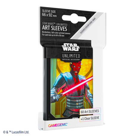 Star Wars Unlimited Art Sleeves Darth Maul