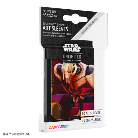 Star Wars Unlimited Art Sleeves General Grievous