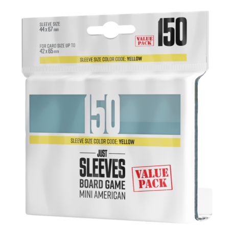 Just Sleeves Mini American Value Pack (150)