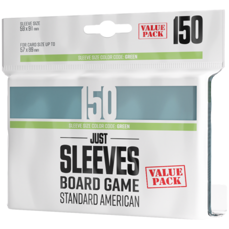 Just Sleeves Standard American Value Pack (150)