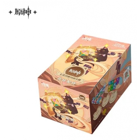 Genshin Impact Juego de Cartas Coleccionables - Set de Accesorios y Dados (Chino)