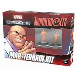 Marvel HeroClix: Thunderbolts Kit de mapa y terreno (Inglés)