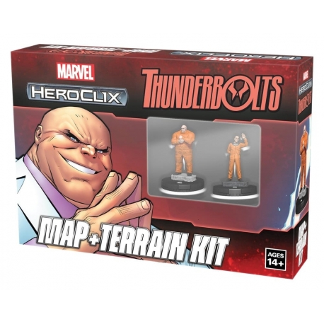 Marvel HeroClix: Thunderbolts Kit de mapa y terreno (Inglés)