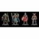 Mythic Legions Acrylic Standees 4-Pack Heroic Set B 3 cm
